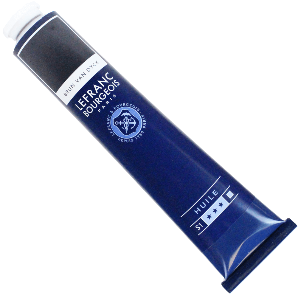 Tinta Óleo Fine Lefranc & Bourgeois 111 Permanent Vandyke Brown